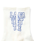 Lafayette Line Break Socks Ivory