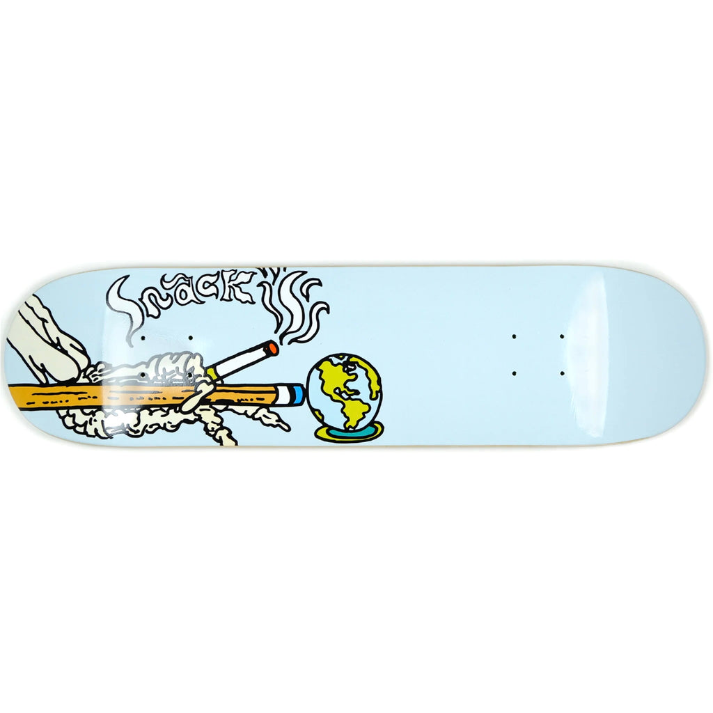 Snack Skateboards Last Game Sky Blue Deck 8” With Grip Tape (In Store Pickup Only)