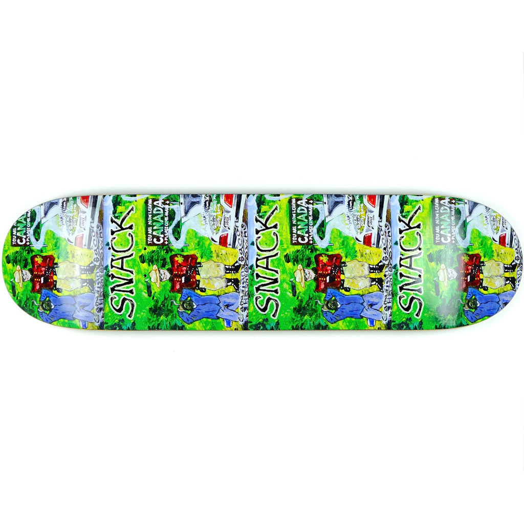 Snack Skateboards May Canadian Bacon & Hash Browns Deck 8.25” With Grip Tape (In Store Pickup Only)