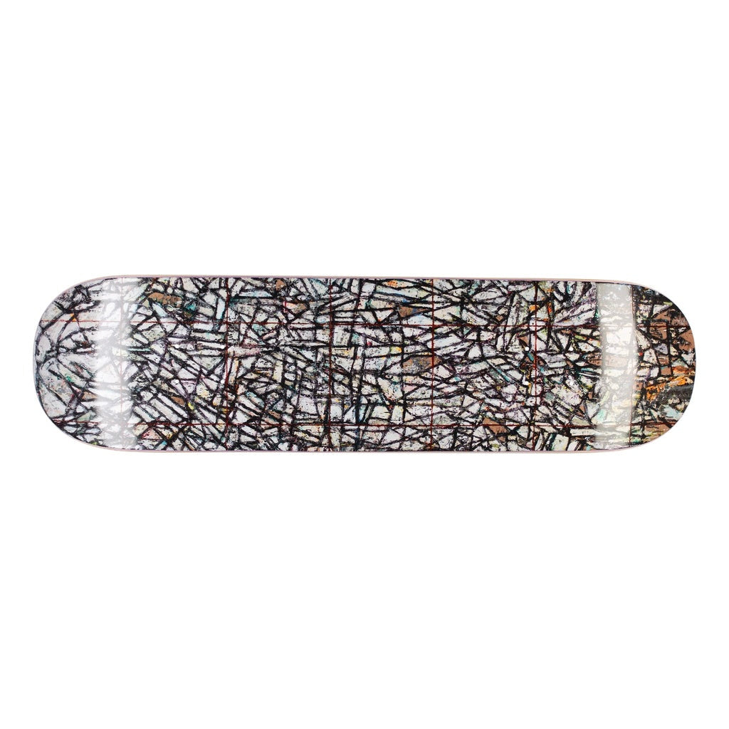 GX1000 B&W Abstract Deck 8.25” with Grip Tape (In Store Pickup Only)