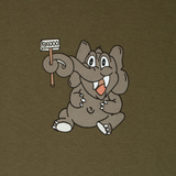 GX1000 Elephant S/S Tee Military Green