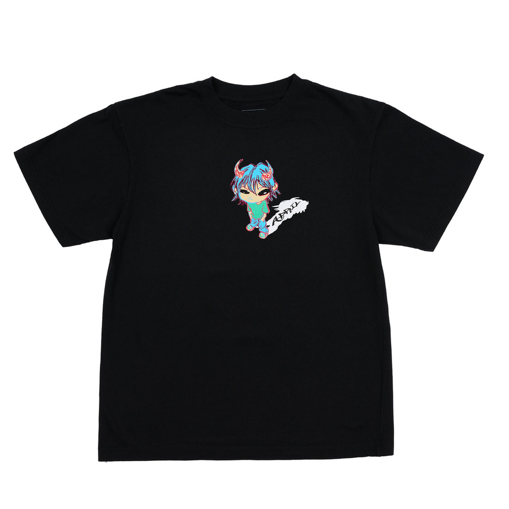 April Skateboards Kid S/S Tee Black