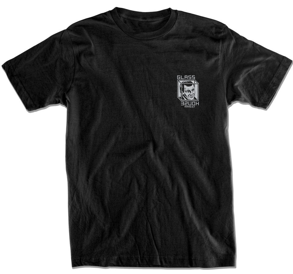 Glass House Skateboards House Arrest S/S Tee Black