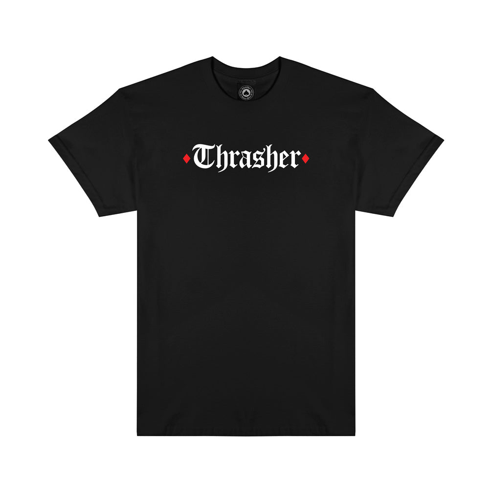 Thrasher x Spitfire The End Oath S/S Tee Black