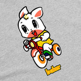 Baker Bunny S/S Tee Heather Grey