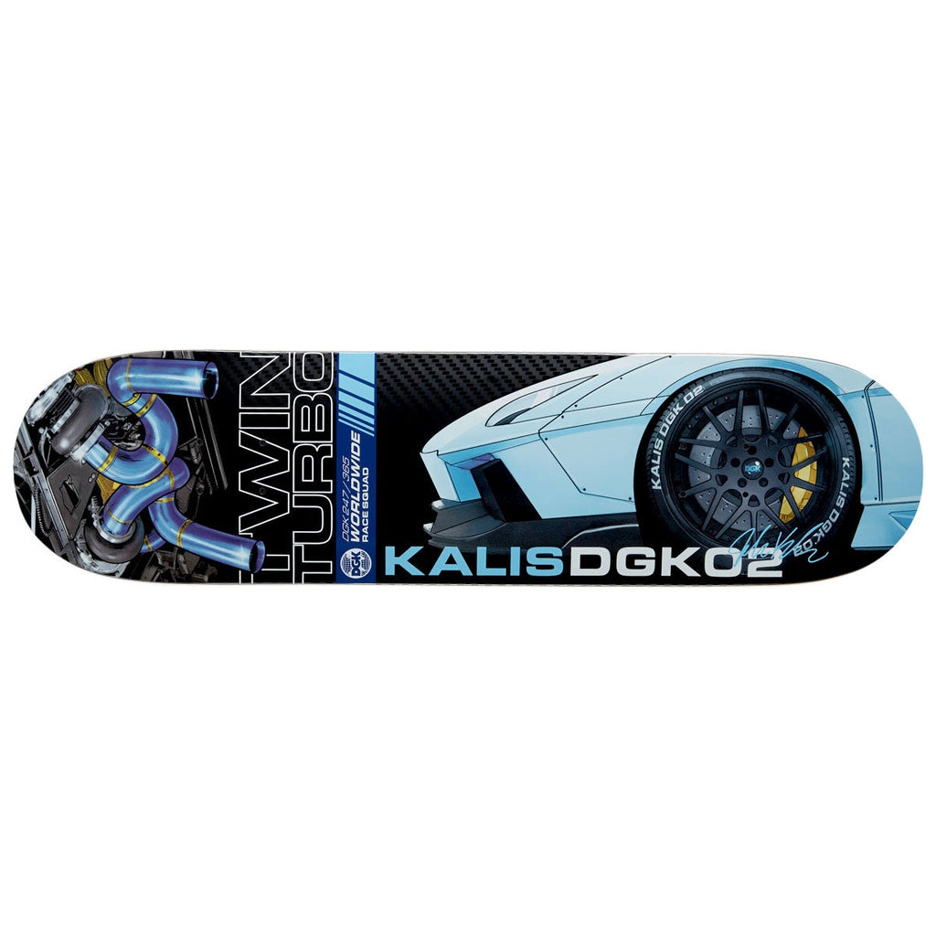 DGK Kalis Twin Turbo Deck 8.06” With Grip Tape (In Store Pickup Only)