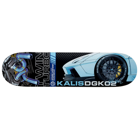 DGK Kalis Twin Turbo Deck 8.06” With Grip Tape (In Store Pickup Only)