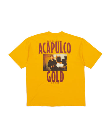 Acapulco Gold JAPAN 6.5oz Unlucky S/S Tee Gold