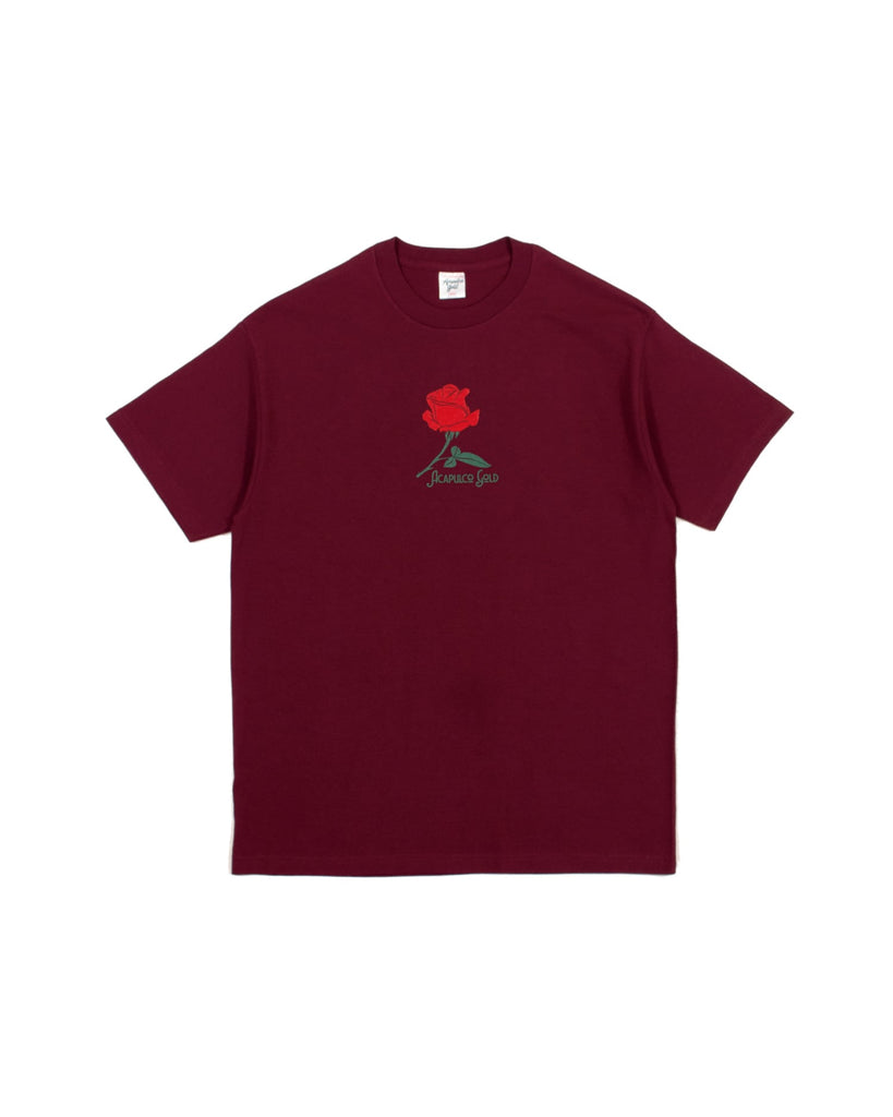 Acapulco Gold JAPAN Pimpin’ Ain’t Easy S/S Tee Burgundy