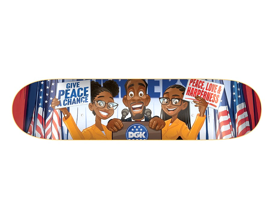 DGK Freedom The Harpers Deck 8.25” With Grip Tape (In Store pickup Only)