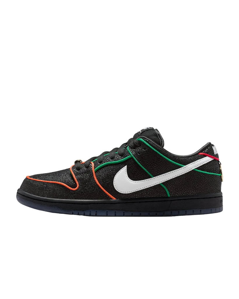 Nike SB Dunk Low Pro QS HV1664-001 Black/White-Challenge Red (In Store Pickup Only)