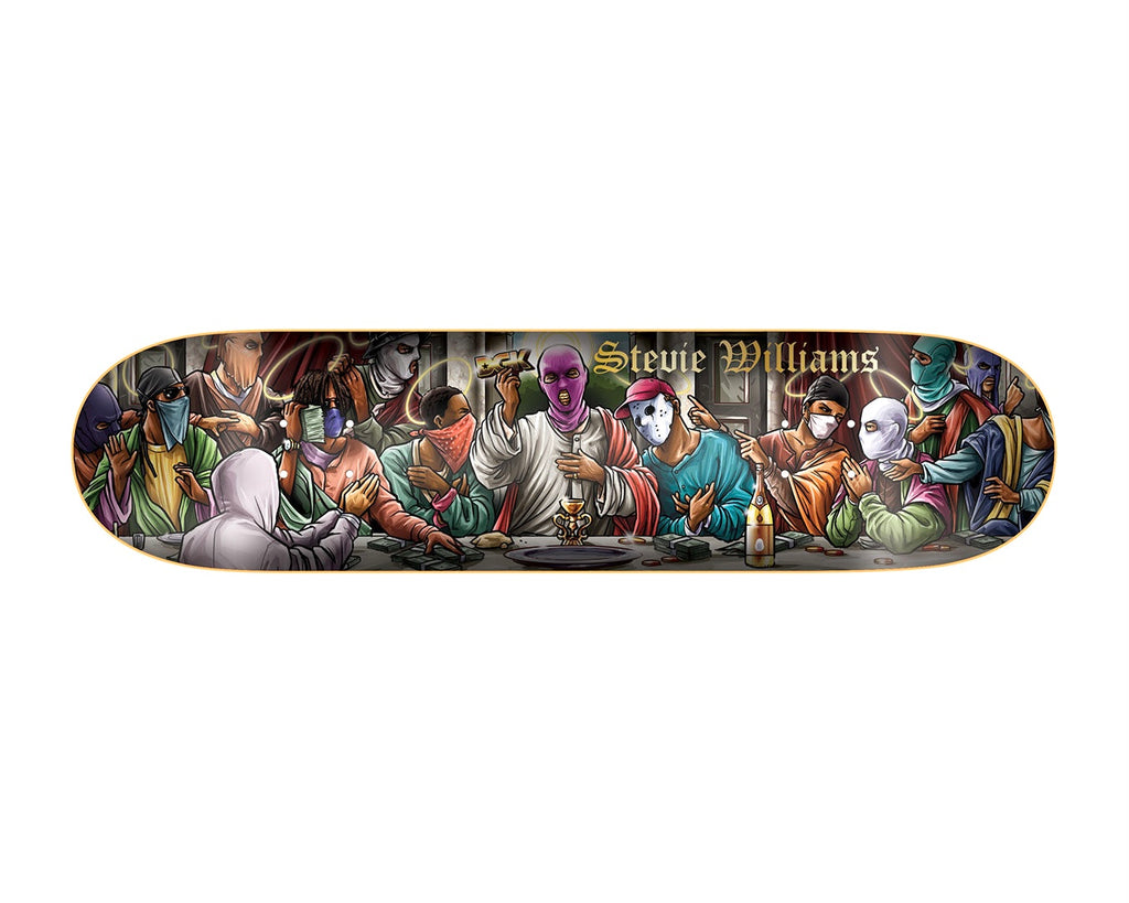 DGK Williams Last Supper Deck 8.06” With Grip Tape (In Store Pickup Only)