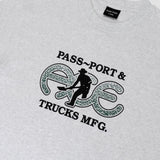 Ace Trucks x Pass Port Hammertone S/S Tee Ash