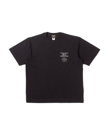Acapulco Gold JAPAN 7.1oz Butcher S/S Tee / Box Fit (Black)