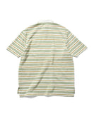 Lafayette Athleisure Striped S/S Polo Shirt Green