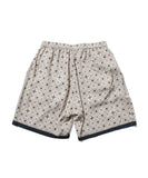 Lafayette Arabesque Pattern Easy Shorts White