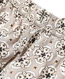 Lafayette Arabesque Pattern Easy Shorts White