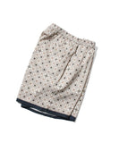 Lafayette Arabesque Pattern Easy Shorts White
