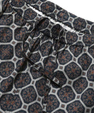 Lafayette Arabesque Pattern Easy Shorts Navy