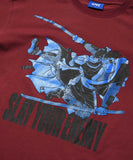 Lafayette Samurai S/S Tee Burgundy