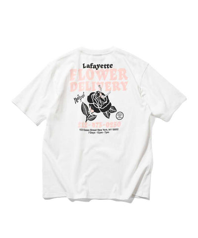 Lafayette Flower Delivery S/S Tee White