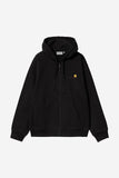 Carhartt WIP Hooded American Script Jacket Black