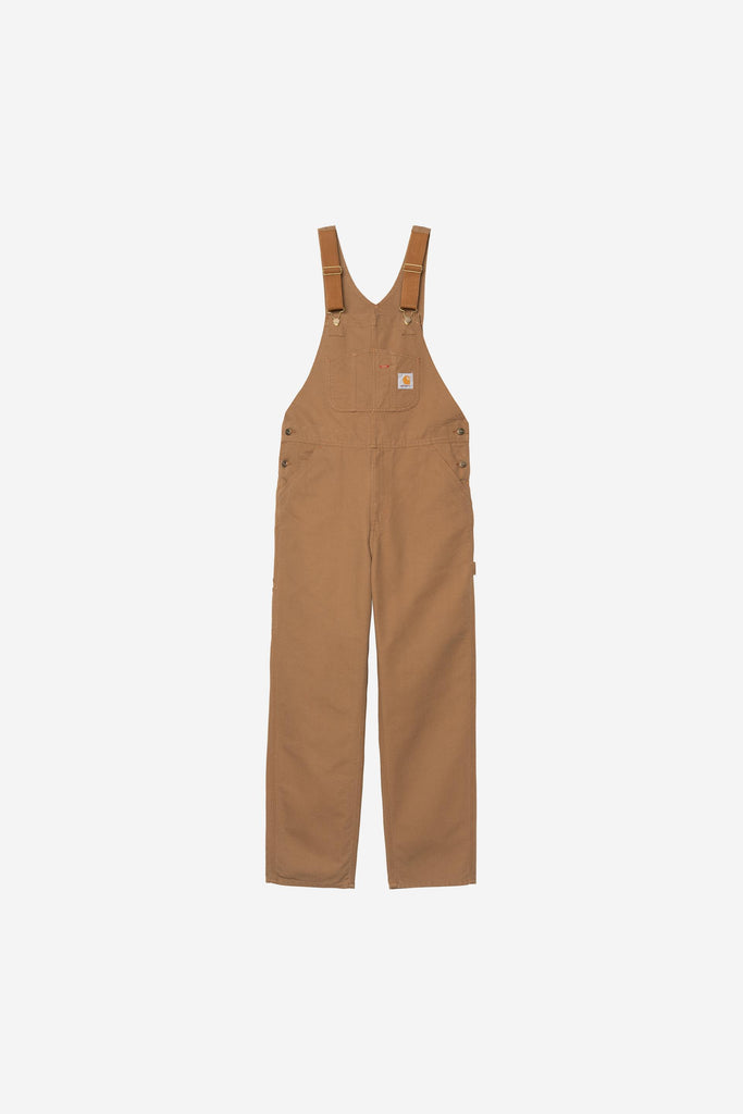 Carhartt WIP Bib Overall Hamilton Brown, Rinsed