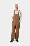 Carhartt WIP Bib Overall Hamilton Brown, Rinsed