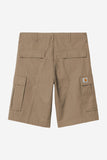 Carhartt WIP Regular Cargo Short Leather, Rinsed