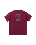 Acapulco Gold JAPAN Give Peace A Chance S/S Tee Burgundy