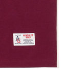 Acapulco Gold JAPAN Give Peace A Chance S/S Tee Burgundy