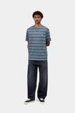 Carhartt WIP Bronson S/S Tee  Bronson Stripe, Icesheet