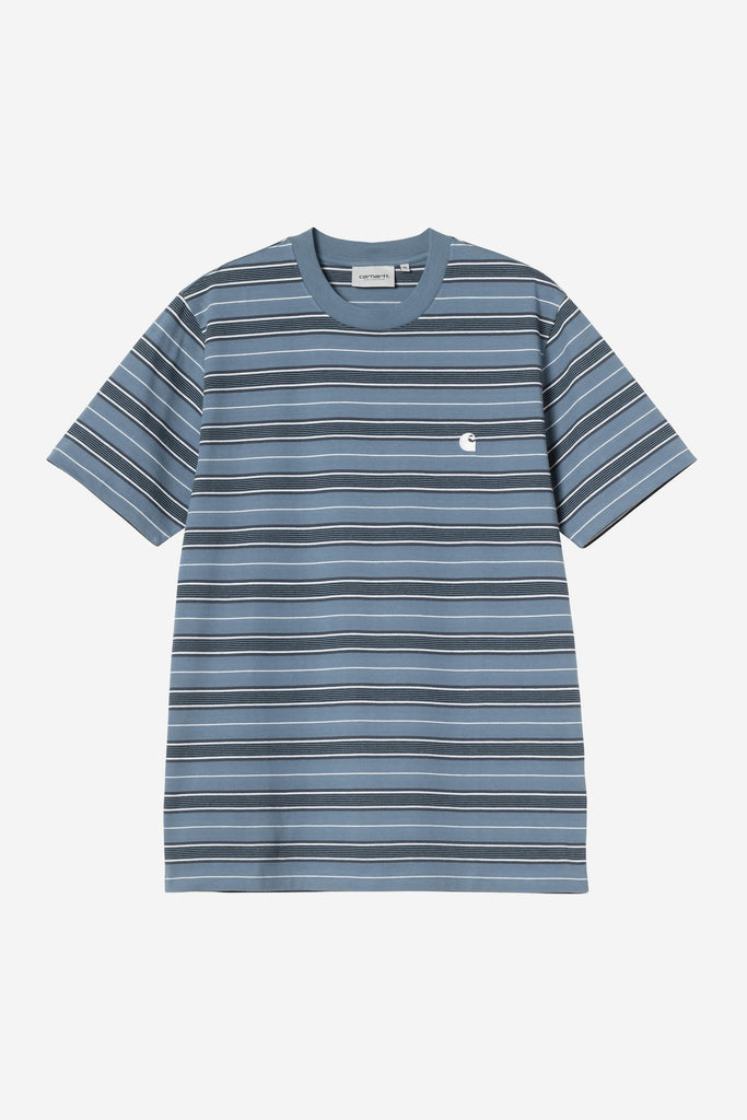 Carhartt WIP Bronson S/S Tee  Bronson Stripe, Icesheet