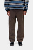 Carhartt WIP Flint Pant Tobacco, Garment Dyed