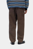 Carhartt WIP Flint Pant Tobacco, Garment Dyed