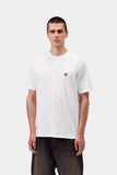Carhartt WIP Small Heart S/S Tee White/Red