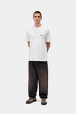 Carhartt WIP Small Heart S/S Tee White/Red