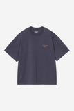 Carhartt WIP Signature Script S/S Tee Dark Navy/Wip Dusty H
