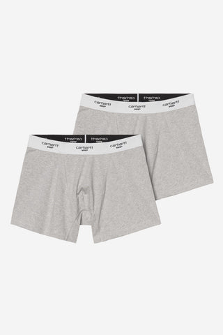 Carhartt WIP Cotton Trunks Grey Heather + Grey Heather