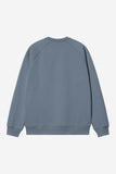 Carhartt WIP Chase Crewneck Sweatshirt Icesheet/Gold