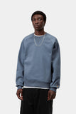 Carhartt WIP Chase Crewneck Sweatshirt Icesheet/Gold