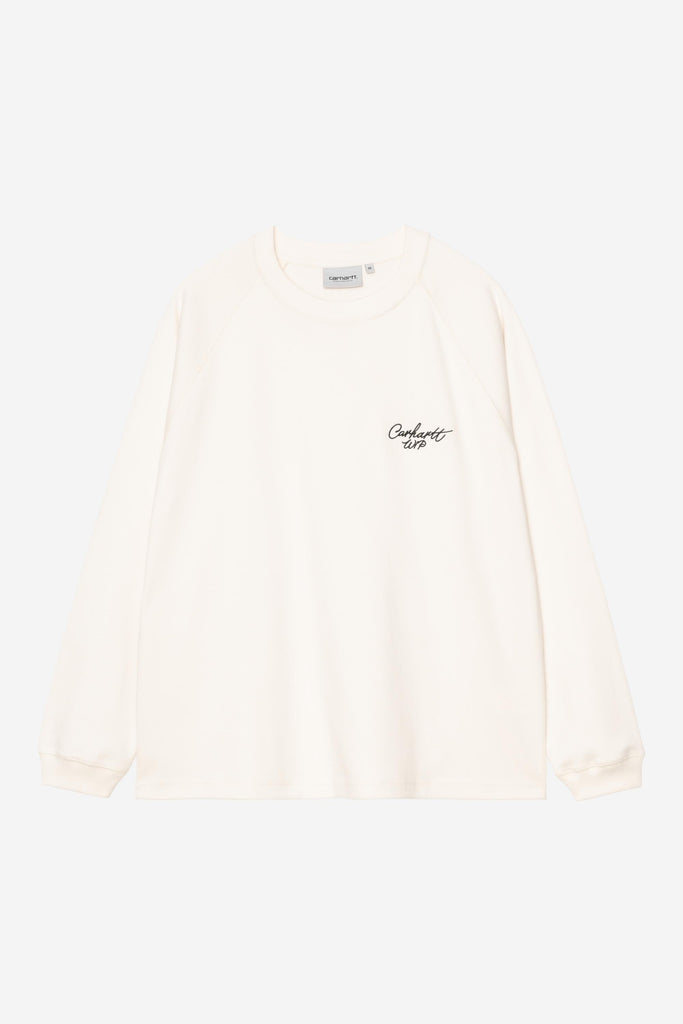 Carhartt WIP Signature Rib L/S Tee Wax/Black