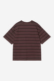 Carhartt WIP Cardona Pocket S/S Tee Cardona Stripe, Natural/Palisander (Garment Dyed)