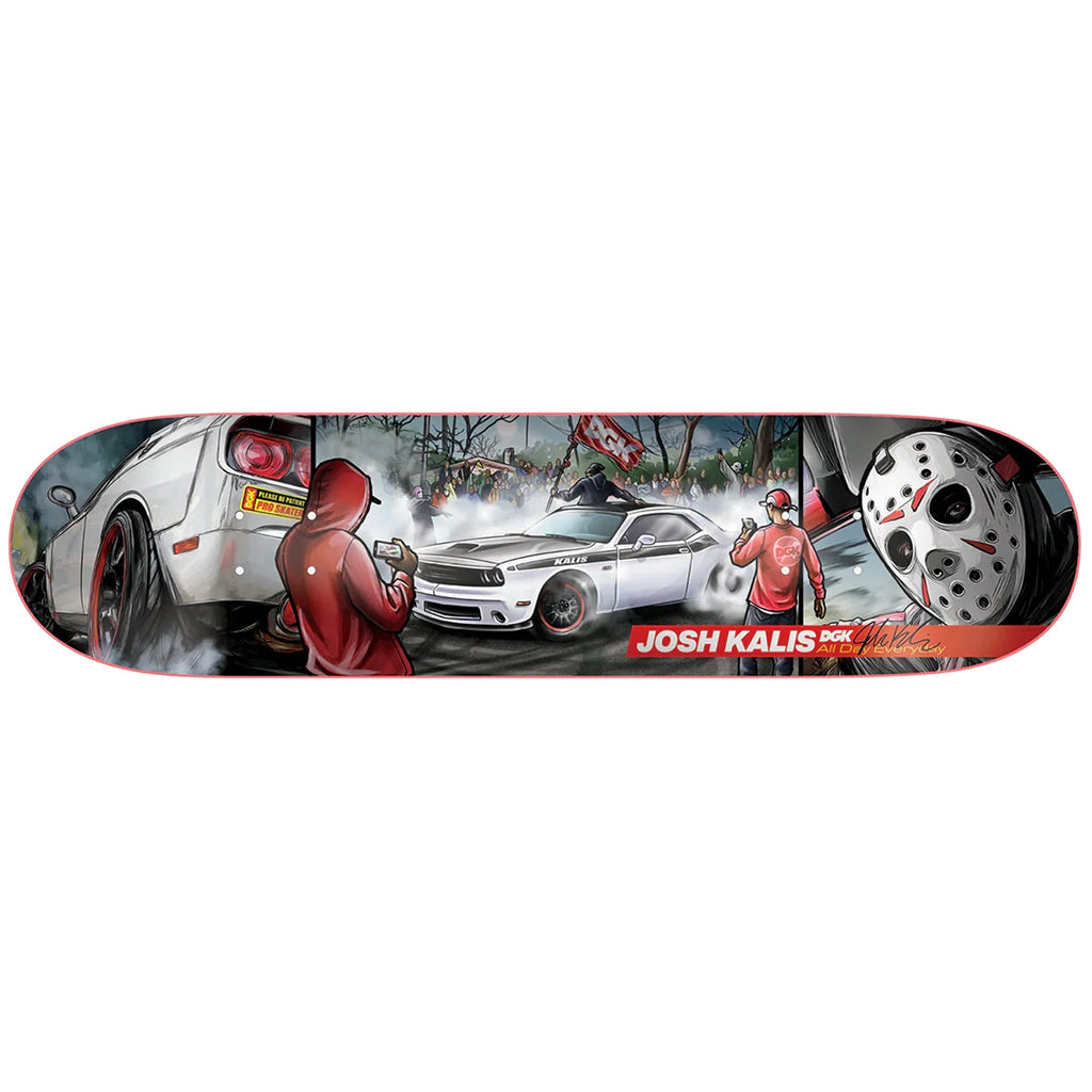 DGK Josh Kalis Oversteer Deck 8.06” With Grip Tape (In Store Pickup Only)