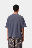 Carhartt WIP Lambert S/S Tee Dark Navy (Moon Wash)
