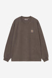 Carhartt WIP Vista L/S Tee Tobacco (Garment Dyed)