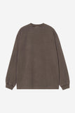 Carhartt WIP Vista L/S Tee Tobacco (Garment Dyed)