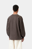 Carhartt WIP Vista L/S Tee Tobacco (Garment Dyed)