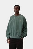 Carhartt WIP Vista Sweatshirt Dark Scarab (Garment Dyed)