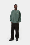 Carhartt WIP Vista Sweatshirt Dark Scarab (Garment Dyed)